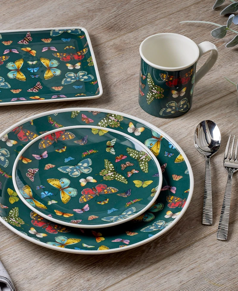 Portmeirion Botanic Garden Harmony Coupe Plates