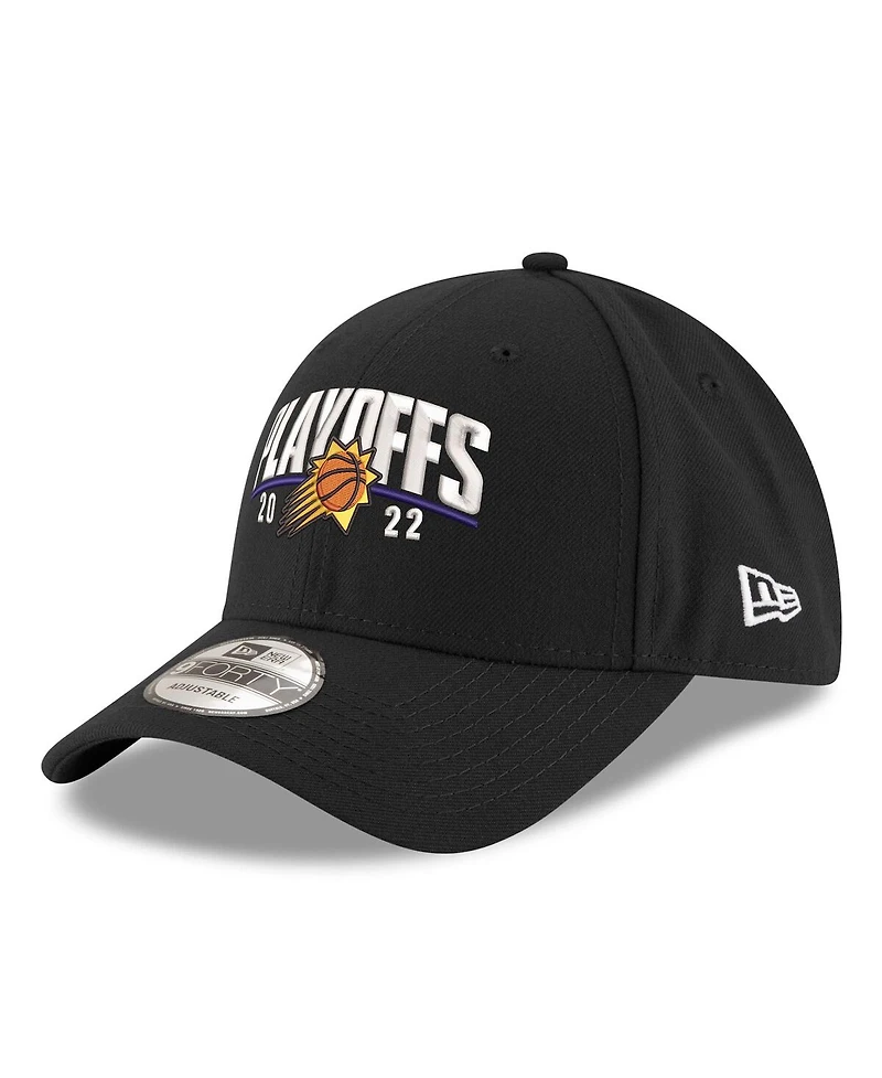 Men's New Era Black Phoenix Suns 2022 Nba Playoffs Arch 9FORTY Adjustable Hat