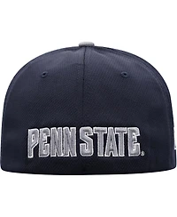 Men's Top of the World Navy, Gray Penn State Nittany Lions Two-Tone Reflex Hybrid Tech Flex Hat