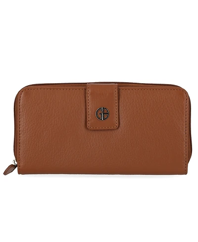 Giani Bernini Softy Leather All One Wallet, Exclusively at Macy's