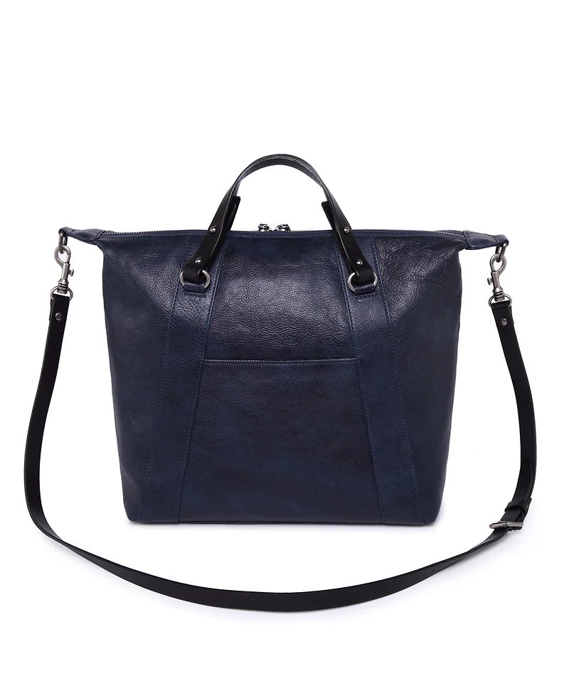 Old Trend Mossy Creek Leather Tote Bag