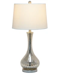 Lalia Home Speckled Mercury Tear Drop Table Lamp
