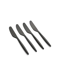 Cambridge Silversmiths Gaze Black Satin Spreaders Set, 4 Piece