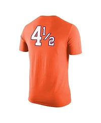 Men's Nike Orange Clemson Tigers Disney+ 4A½ Player T-shirt