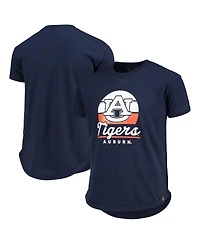 Big Girls Under Armour Navy Auburn Tigers T-shirt