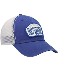 Men's '47 Royal Los Angeles Dodgers Penwald Clean Up Trucker Snapback Hat