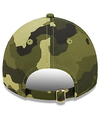 Men's New Era Camo Miami Marlins 2022 Armed Forces Day 9Twenty Adjustable Hat
