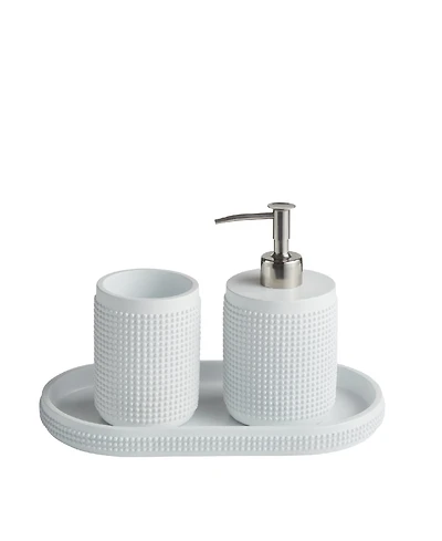 Roselli Trading Company Milano 3-Piece Bathroom Accessory Set
