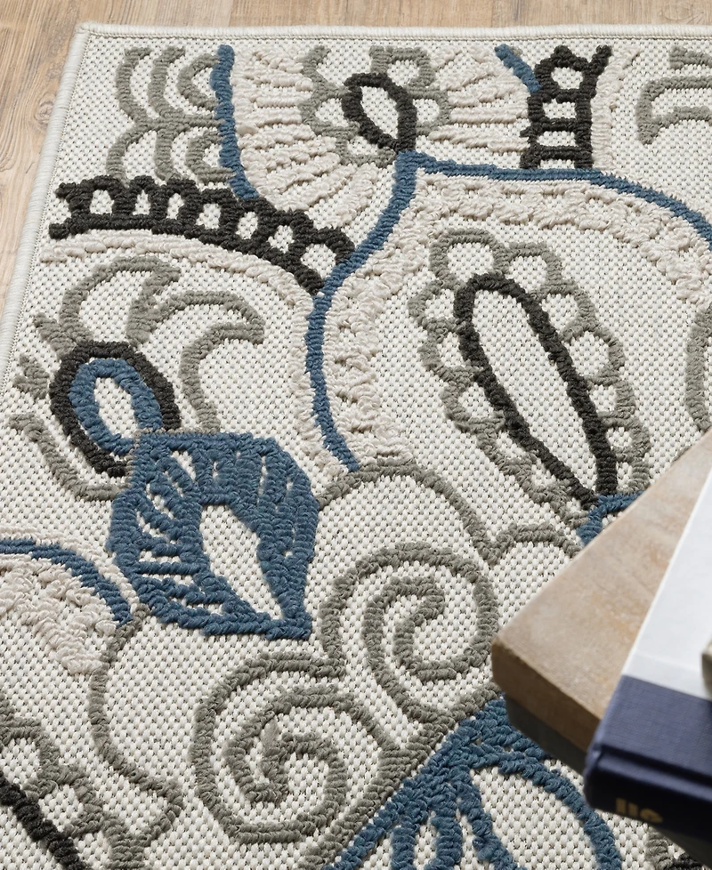 Oriental Weavers Torrey 072J1 5'3" x 7'3" Area Rug