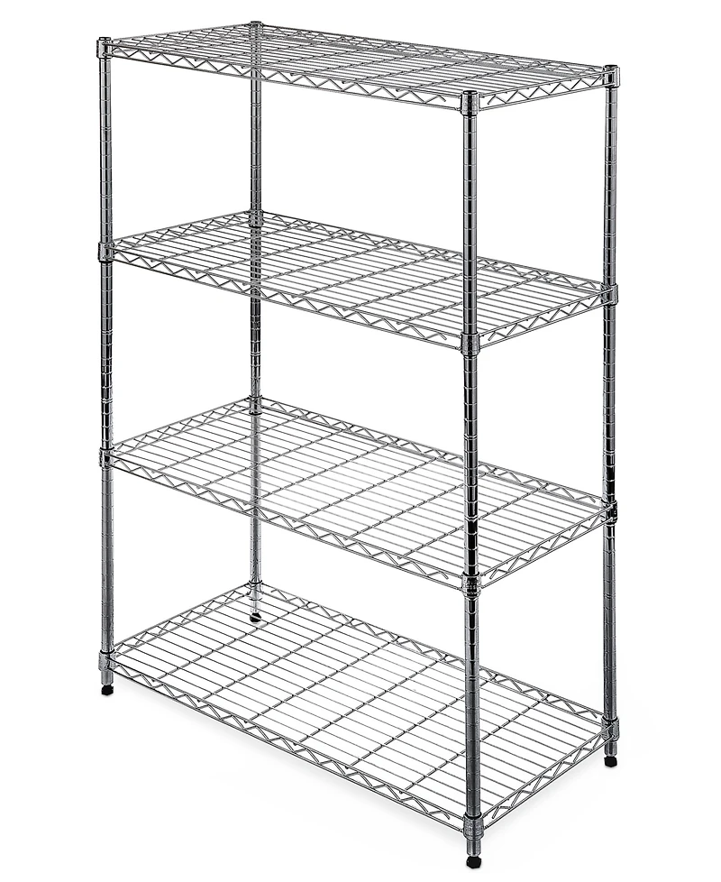 Seville Classics 4-Tier Steel Wire Shelf