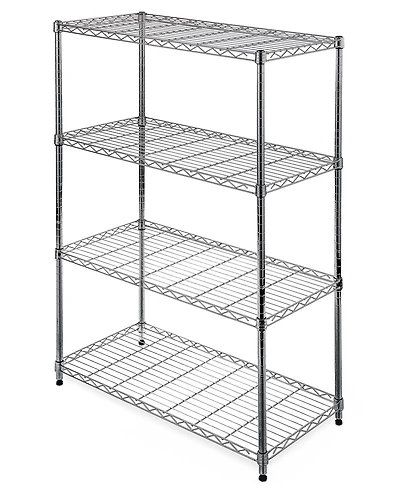Seville Classics 4-Tier Steel Wire Shelf