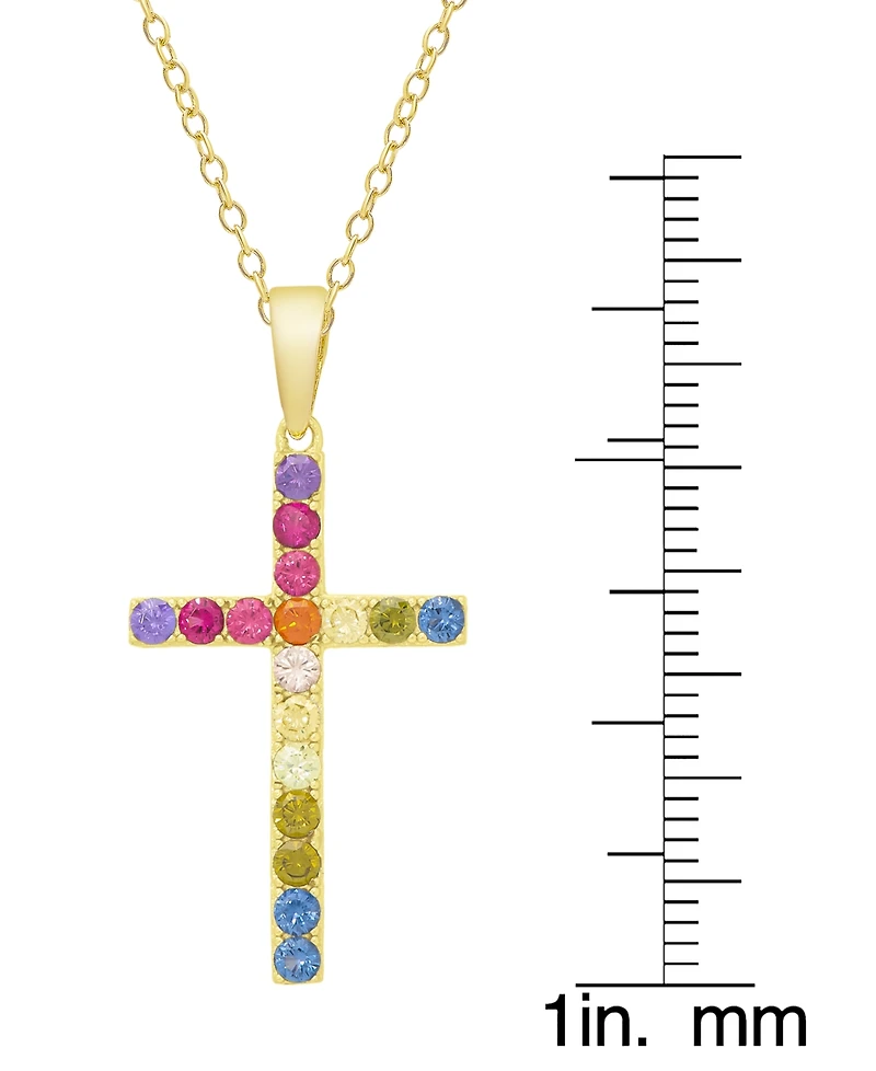 Macy's Women's Rainbow Pendant Necklace