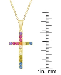 Macy's Women's Rainbow Pendant Necklace