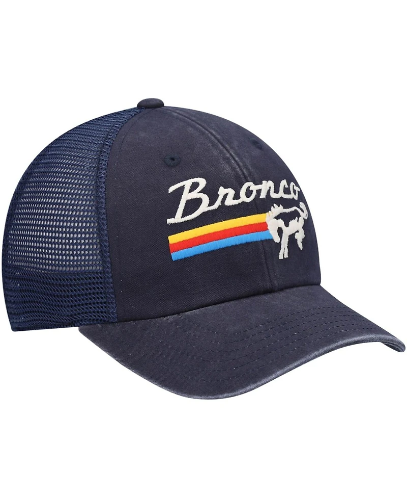 Men's American Needle Navy Ford Bronco Auto Raglan Bones Adjustable Hat