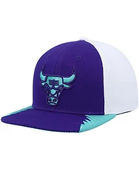 Men's Mitchell & Ness Purple Chicago Bulls Day 5 Snapback Hat
