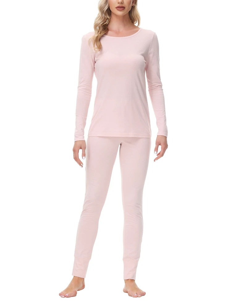 Women's Knit Long Sleeve Scoop Neck with the Legging Set