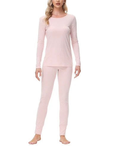 Women's Knit Long Sleeve Scoop Neck with the Legging Set