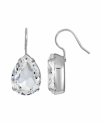 Women's Crystal Teardrop Wire Earrings