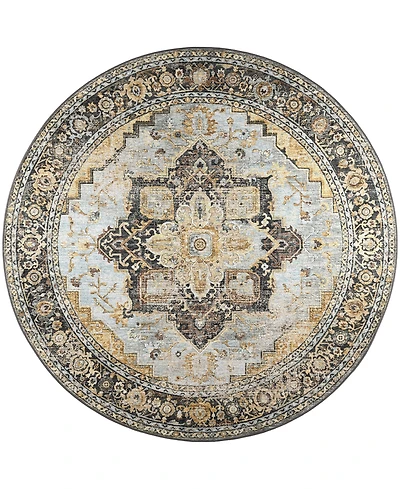 Dalyn Jericho Washable JC2 4' x Round Area Rug