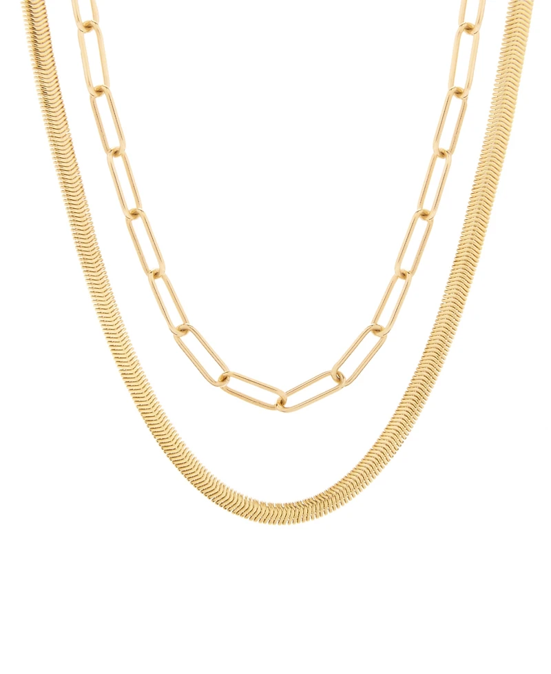 brook & york Colette Chain Layering Necklace, Set of 2