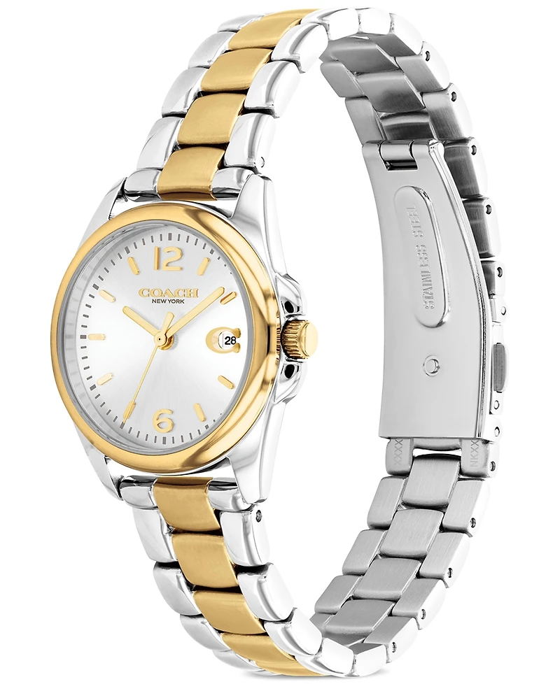 Coach Women's Greyson Two-Tone Stainless Steel Bracelet Watch 28mm