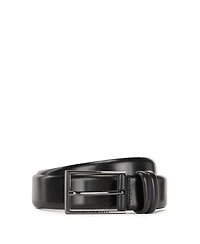 Boss Men's Vegetable-Tanned Leather Belt