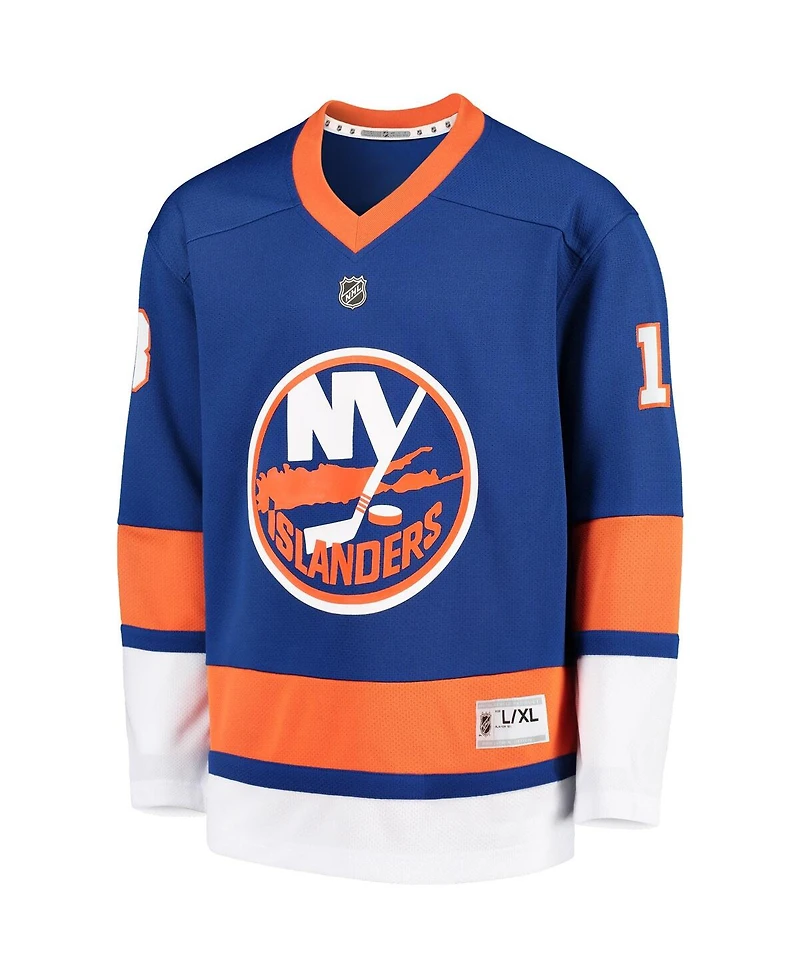 Big Boys Mathew Barzal Royal New York Islanders Home Player Replica Jersey