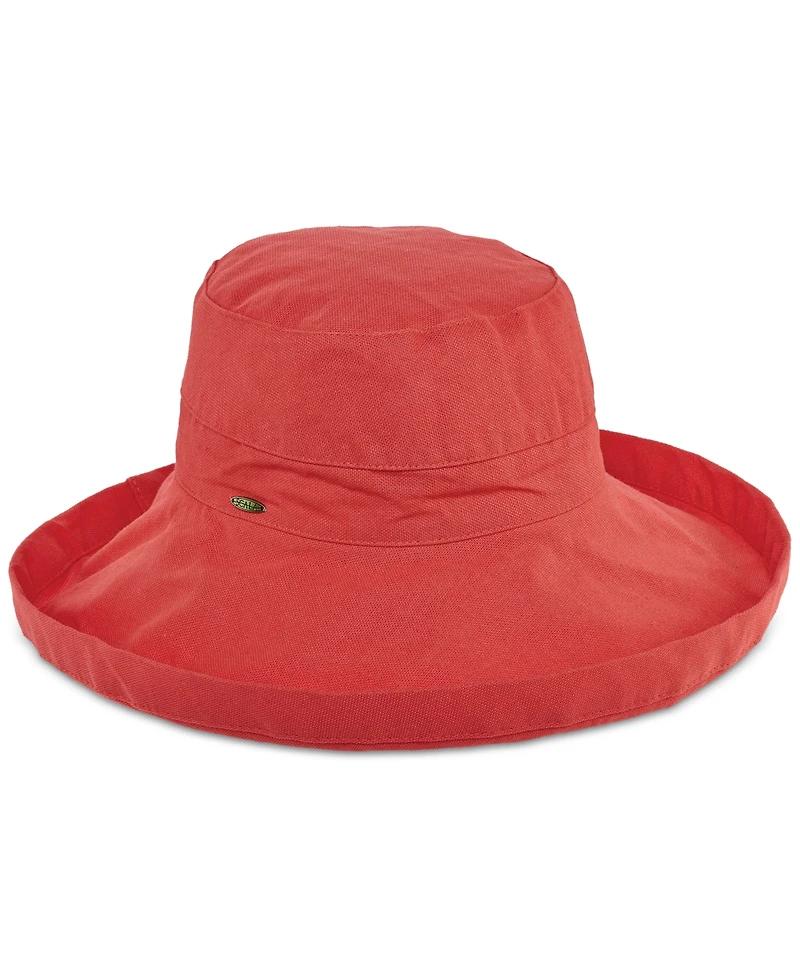 Scala Cotton Big Brim With Inner Drawstring