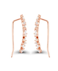 Crawler Earrings in 14K Gold Plated or Sterling Silver