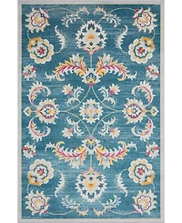 Closeout! Lr Home Heirloom HRL81459 5'3" x 7'10" Outdoor Area Rug