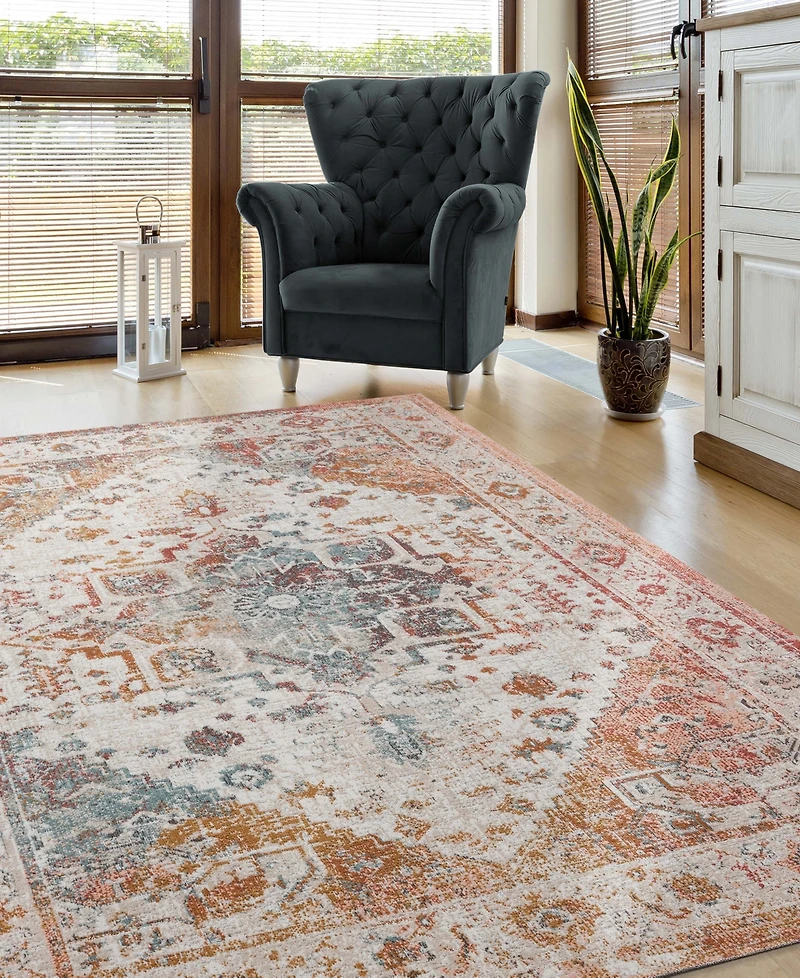 Lr Home Heirloom Hrl-457 5'3" x 7'10" Outdoor Area Rug
