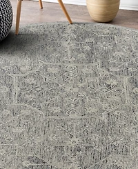 Closeout! Lr Home Cypress CYP81571 7'9" x 7'9"  Round Area Rug