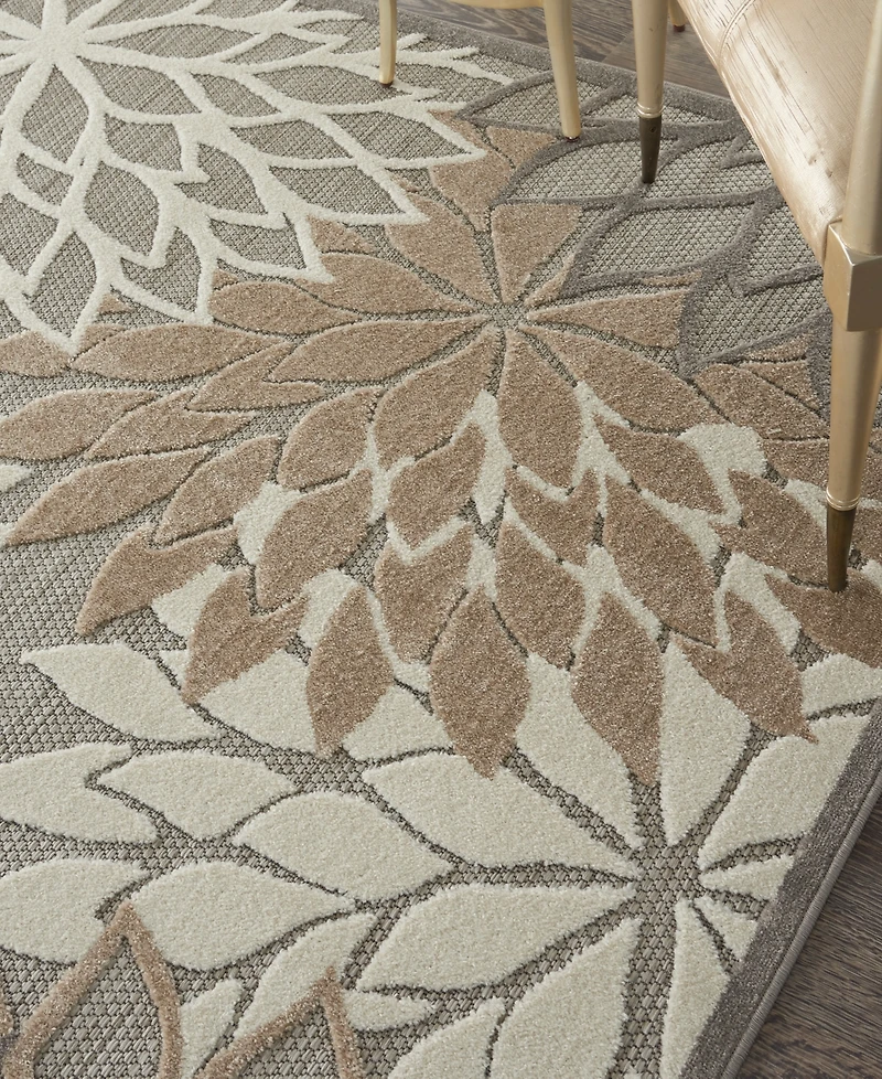 Nourison Home Aloha ALH05 3'6" x 5'6" Outdoor Area Rug