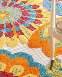 Nourison Home Aloha ALH25 7' x 10' Outdoor Area Rug