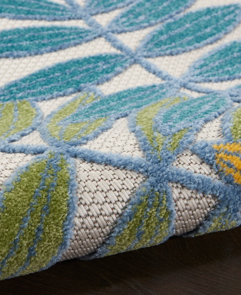 Nourison Home Aloha ALH18 2'8" x 4' Outdoor Area Rug