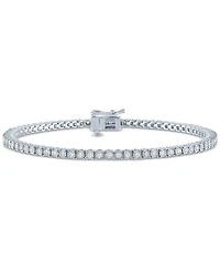 Diamond Skinny Tennis Bracelet (3/4 ct. t.w.) in Sterling Silver