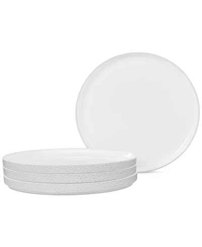 Noritake Colortex Stone Stax Dinner Plates, Set of 4