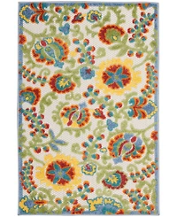 Nourison Home Aloha ALH17 2'8" x 4' Outdoor Area Rug
