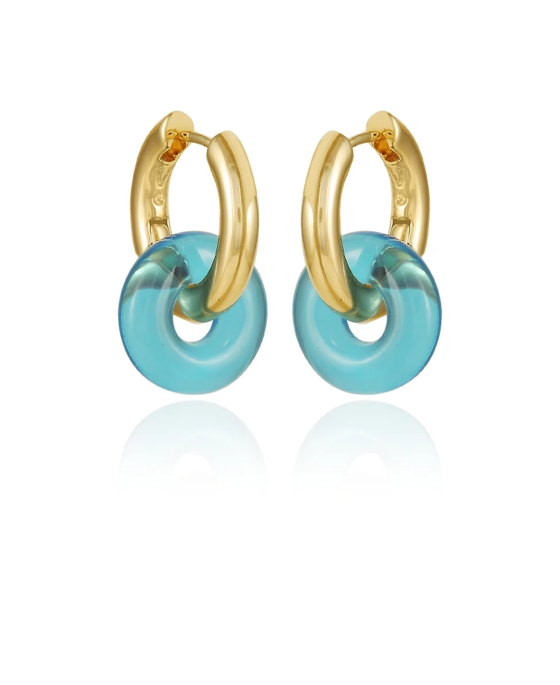 Vince Camuto Rock Candy Huggie Earrings