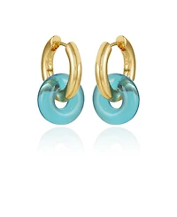 Vince Camuto Rock Candy Huggie Earrings