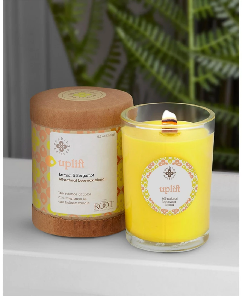 Seeking Balance Uplift Lemon Bergamot Spa Jar Candle