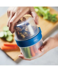 Lock n Lock Easy Essentials Twist Two Way Food Storage Container Set, 12-Piece, Clear