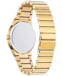 Citizen Eco-Drive Men's Modern Axiom Gold-Tone Stainless Steel Bracelet Watch 40mm