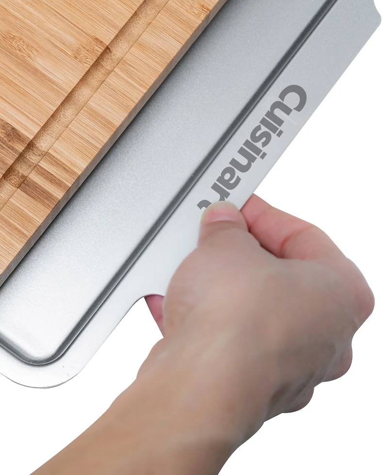 Cuisinart Bamboo Cutting Board with Tray