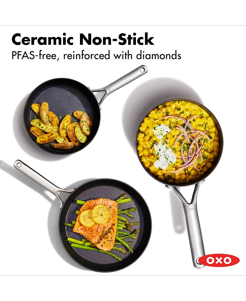 Oxo Professional Ha 5-Pc. Ceramic Nonstick Cookware Set