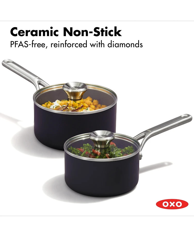Oxo Professional Ha Ceramic 4-Pc. Saucepan Set