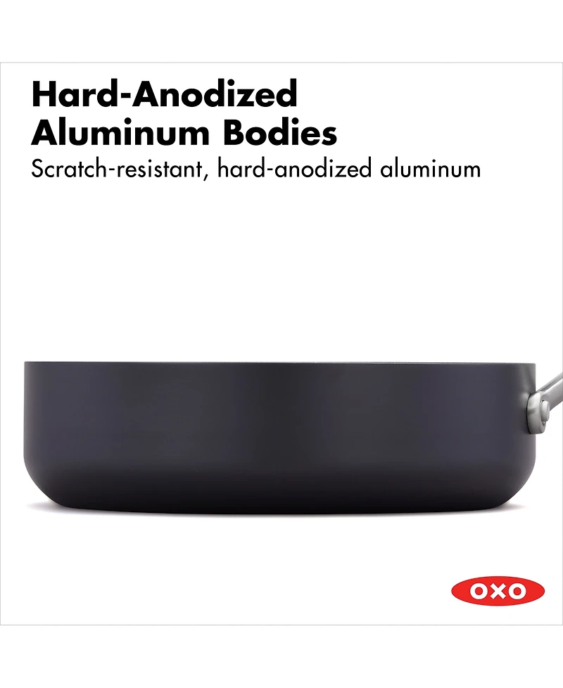 Oxo Professional Ha Ceramic Nonstick 3-Qt. Saute Pan & Lid