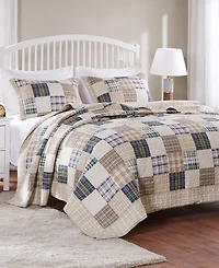 Greenland Home Fashions Oxford 3-Pc. Quilt Set, King