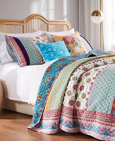 Greenland Home Fashions Thalia 3-Pc. Quilt Set, King