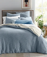 Last Act! Oake Ripple Matelasse 3-Pc. Duvet Cover Set, Full/Queen, Exclusively at Macy's